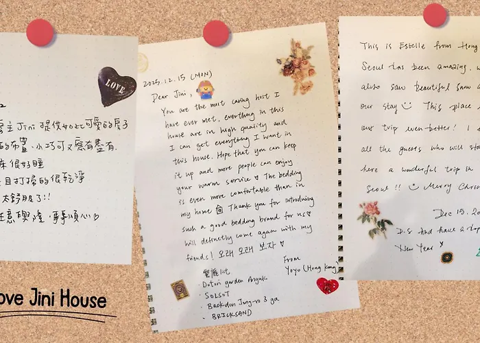 Jini Linen House Hongdae, 2br & 3 Queen Beds